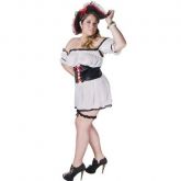 Fantasia Requinte Plus Size Marinheira Hot Flowers.
